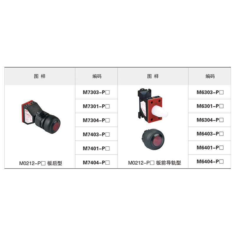 M0212信号灯带按钮模块